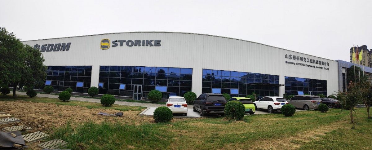 Panoramic view of the factory area